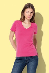 T-shirt damski Stedman Classic V-neck 155g