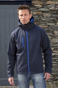 Kurtka męska Softshell z kapturem TX Performance 320g