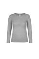 T-shirt damski B&C Sport Grey